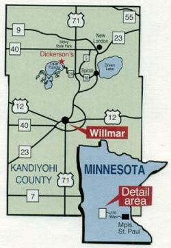 MN Lake Florida Map