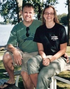 Carrie & Jay at Dickerson's Resort in Minnesota