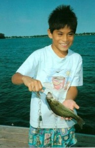 Chris with fish