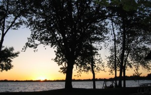 Sunset at Lake Florida