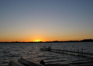 Sunset from Dickerson's Resort