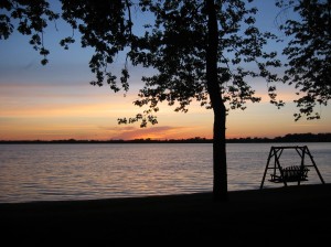 Sunset at Lake Florida