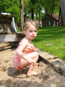 Elli counting rocks
