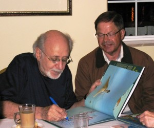 Peter & Bob at book signing
