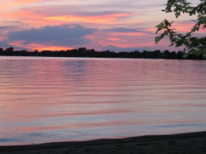 Sunset at Lake Florida