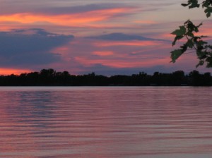 Sunset at Dickerson's Resort