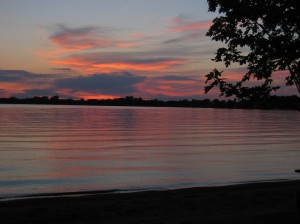 Sunset at Lake Florida
