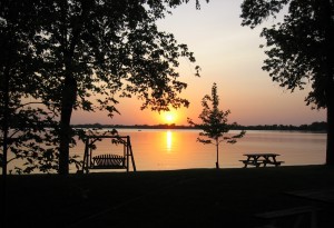 Sunset at Lake Florida