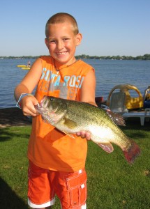 Devin caught a Bass