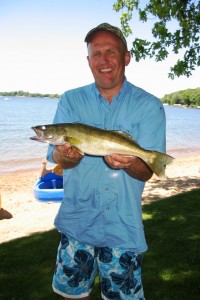 Phil with walleye
