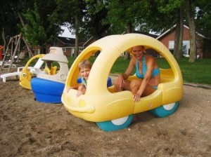 Fun on the beach