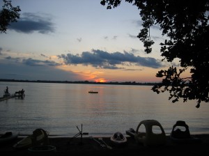 Sunset at Lake Florida