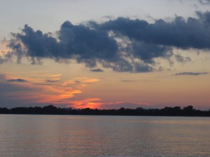 Sunset at Lake Florida