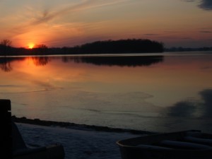 Sunset at 4:44