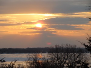 Lake Florida sunset at 5:20