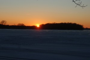 Sunset at Lake Florida