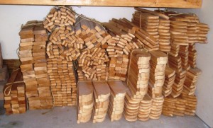 wood pieces