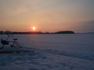 Dickerson's Resort sunset