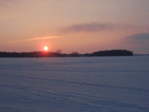 Dickerson's Resort sunset