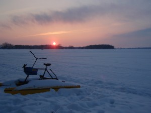 Dickerson's Resort sunset