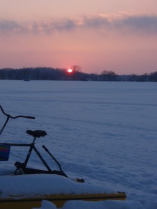 Dickerson's Resort sunset