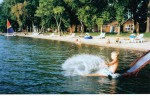 beach and water