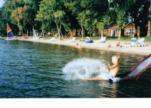 beach and water