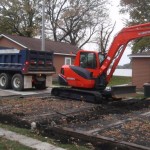 digging footings