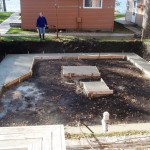 cabin footings