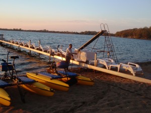 beach lounges