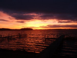 Lake Florida sunset