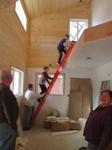 cabin #9 ladder