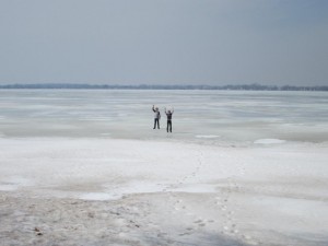Lake Florida ice