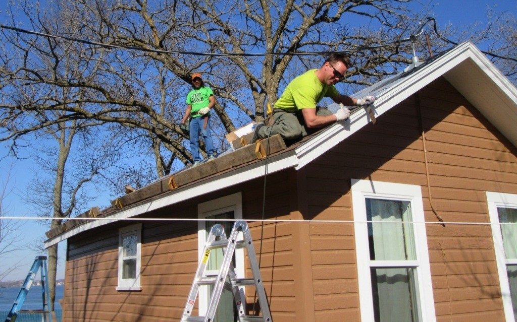 cabin roof