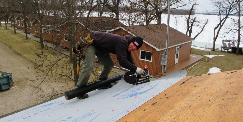 cabin roof