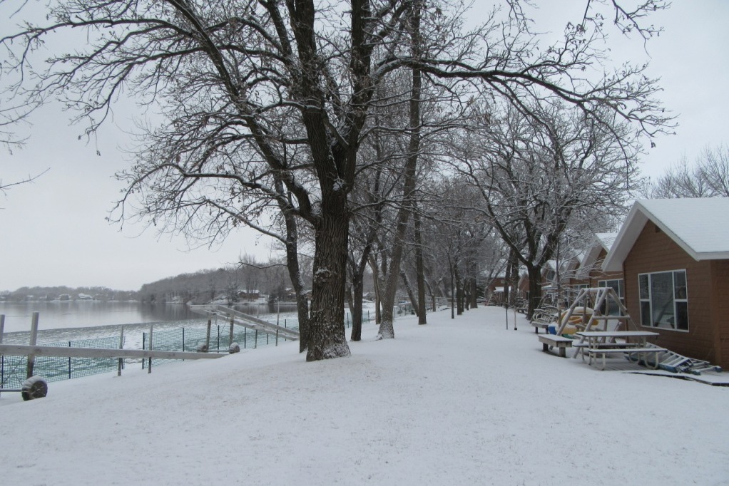 cabins & snow