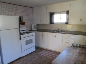 cabin #5 kitchen