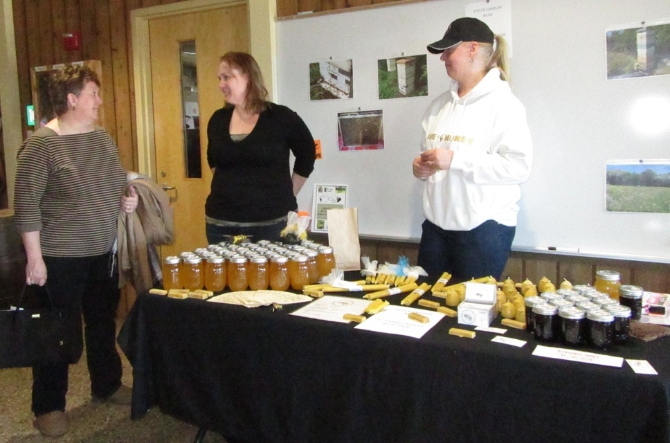 selling honey